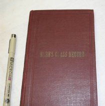 Bertha P. Lambert Class Record Book, 1927